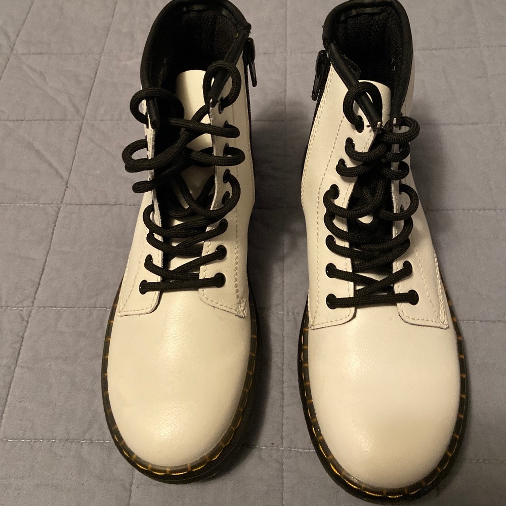 Worn once!  Zavala Doc Martens